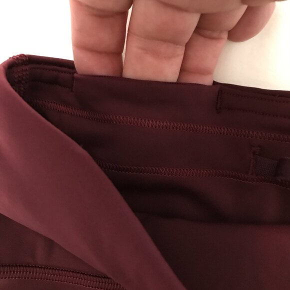 Lululemon Speed Wunder Mid Rise Tight 28" Leggings Women 2 Purple Speckle - Picture 13 of 15